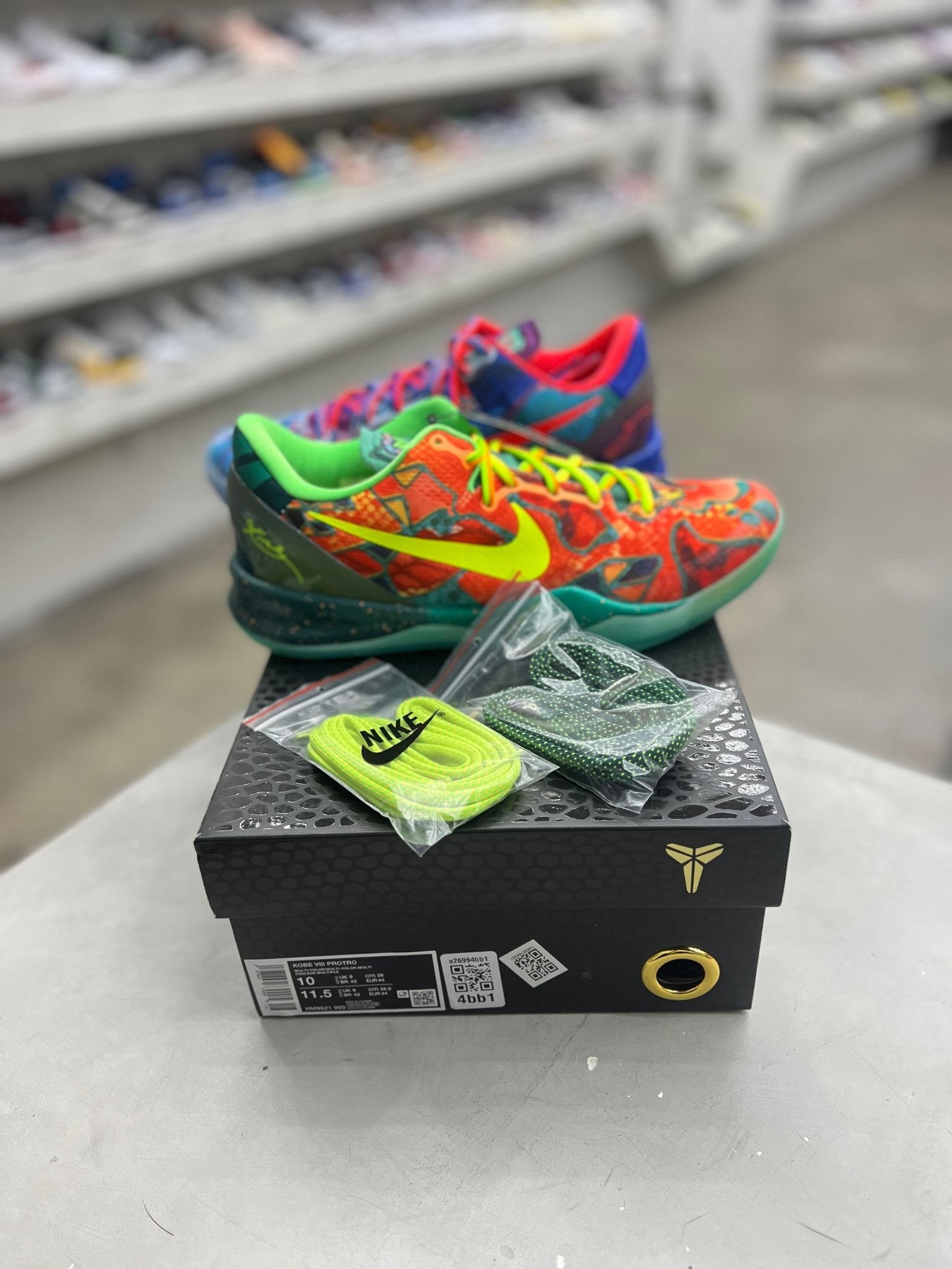 Nike Kobe 8 Protro What The Sz 10 (PREOWNED) - Restock AveNike Kobe 8 Protro What The Sz 10 (PREOWNED)Restock AveRestock Ave10Restock Ave