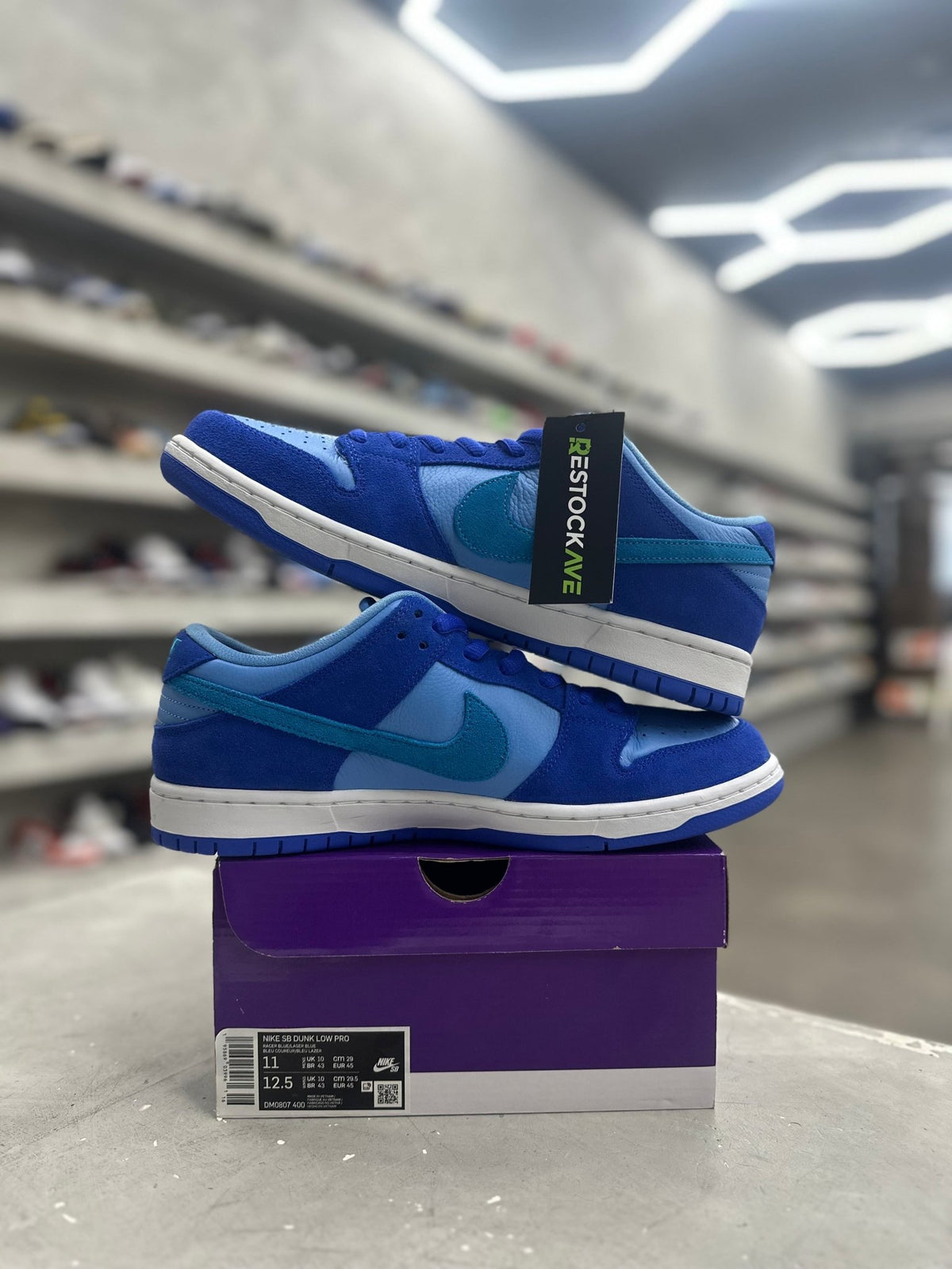 Nike SB Dunk Low Blue Raspberry Sz 11 (PREOWNED) - Restock AveNike SB Dunk Low Blue Raspberry Sz 11 (PREOWNED)Restock AveRestock Ave11Restock Ave
