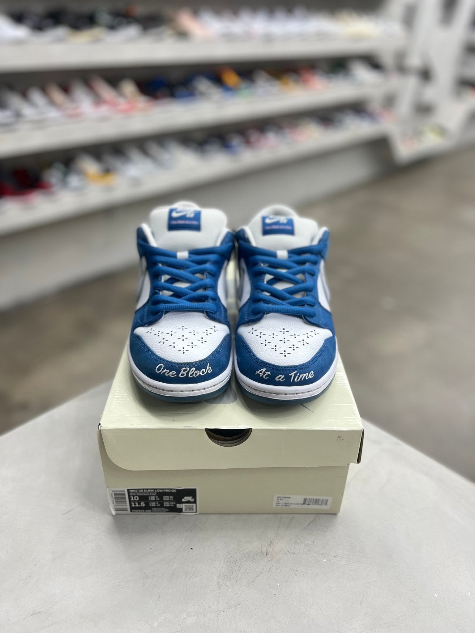 Nike SB Dunk Low Born X Raised One Block At A Time Sz 10 (PREOWNED) - Restock AveNike SB Dunk Low Born X Raised One Block At A Time Sz 10 (PREOWNED)Restock AveRestock Ave1008187763Restock Ave