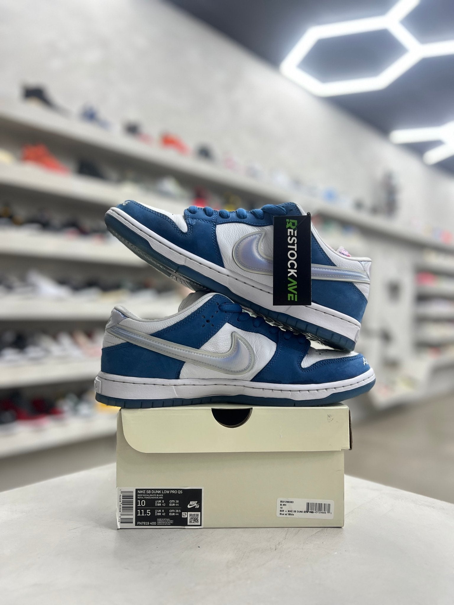 Nike SB Dunk Low Born X Raised One Block At A Time Sz 10 (PREOWNED) - Restock AveNike SB Dunk Low Born X Raised One Block At A Time Sz 10 (PREOWNED)Restock AveRestock Ave1008187763Restock Ave