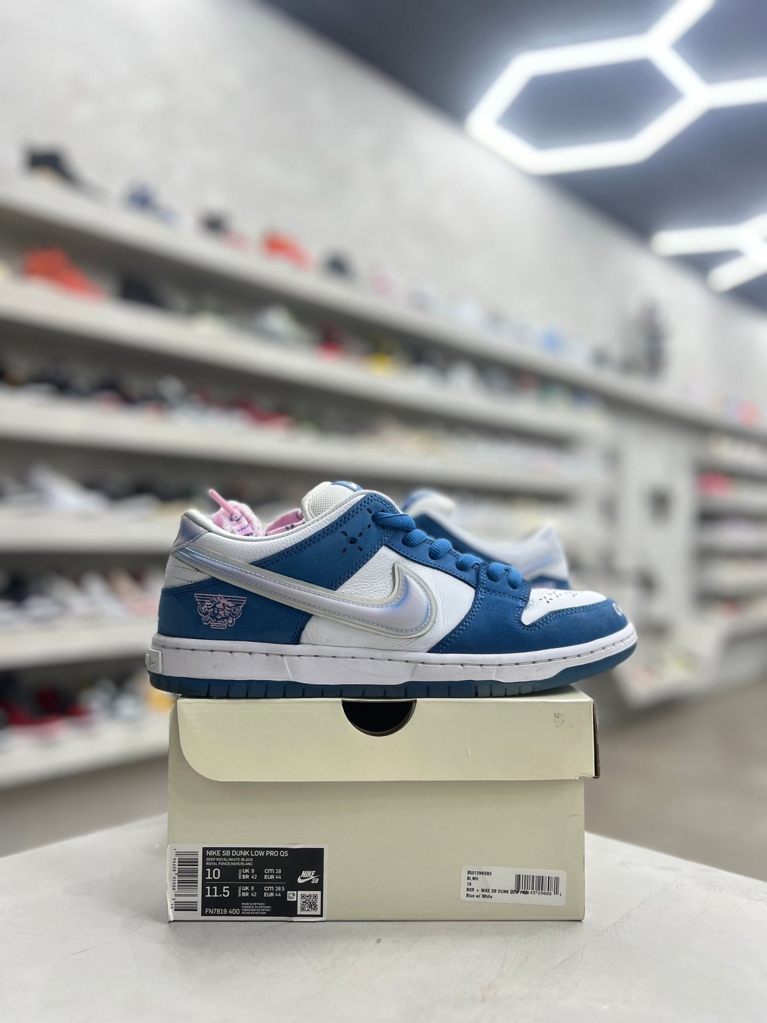 Nike SB Dunk Low Born X Raised One Block At A Time Sz 10 (PREOWNED) - Restock AveNike SB Dunk Low Born X Raised One Block At A Time Sz 10 (PREOWNED)Restock AveRestock Ave1008187763Restock Ave