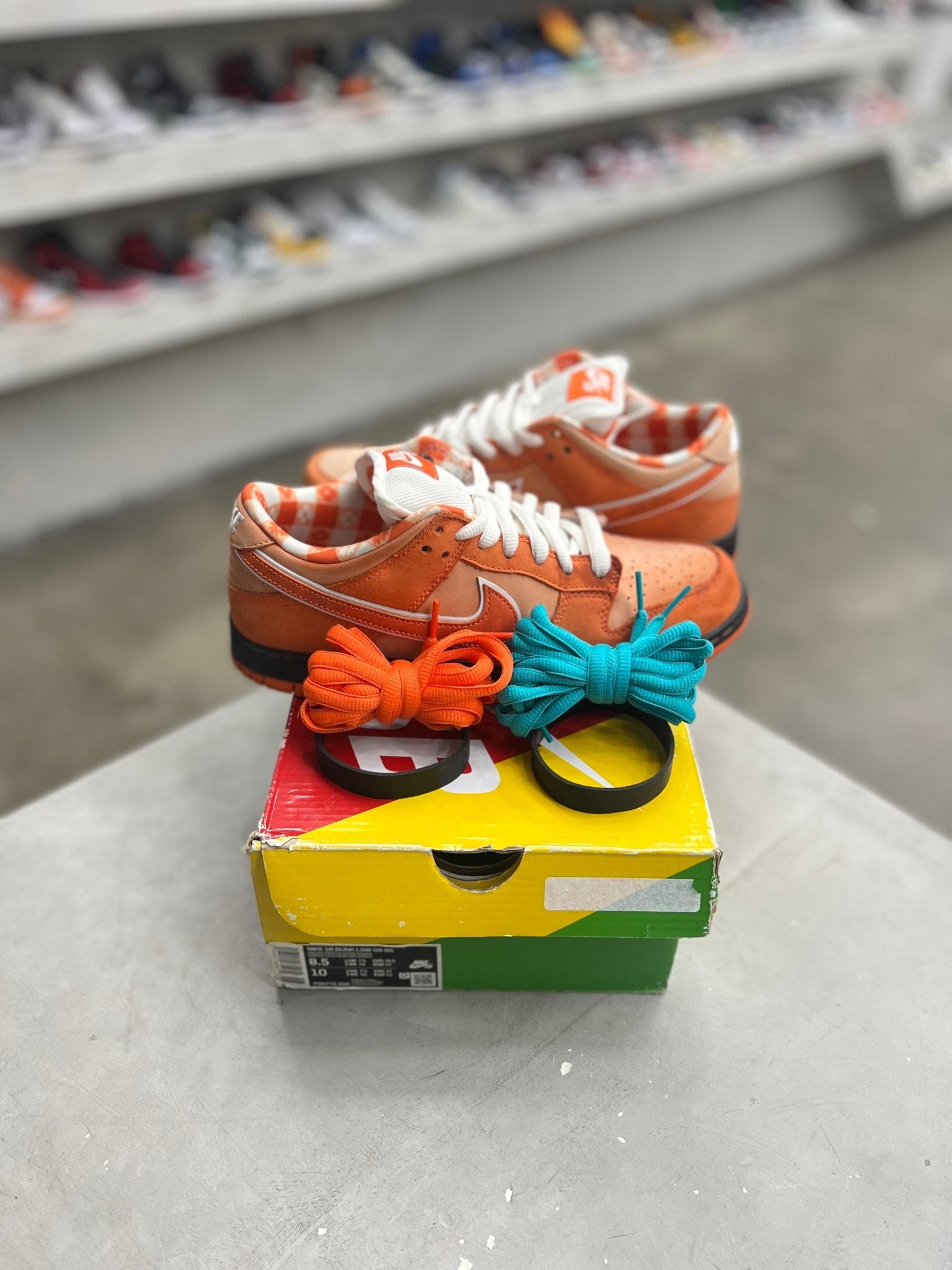 Nike SB Dunk Low Concepts Orange Lobster Sz 8.5 (PREOWNED) - Restock AveNike SB Dunk Low Concepts Orange Lobster Sz 8.5 (PREOWNED)Restock AveRestock Ave8.5Restock Ave