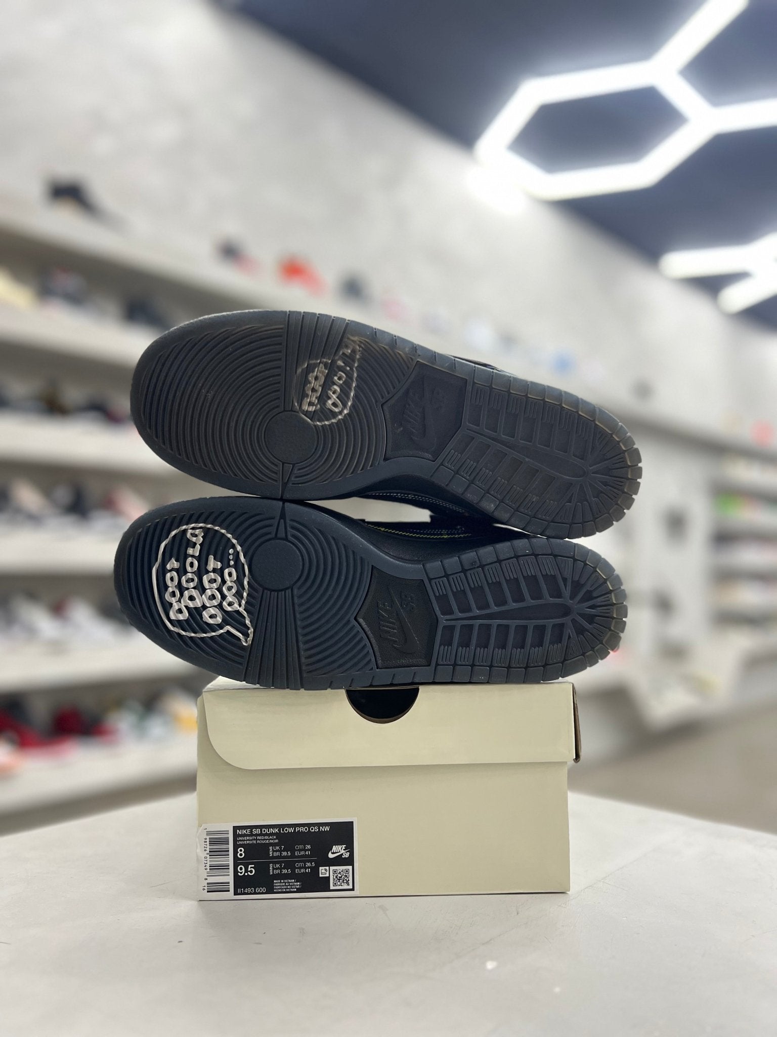 Nike SB Dunk Low Nardwuar Sz 8 (PREOWNED) - Restock AveNike SB Dunk Low Nardwuar Sz 8 (PREOWNED)Restock AveRestock Ave8Restock Ave