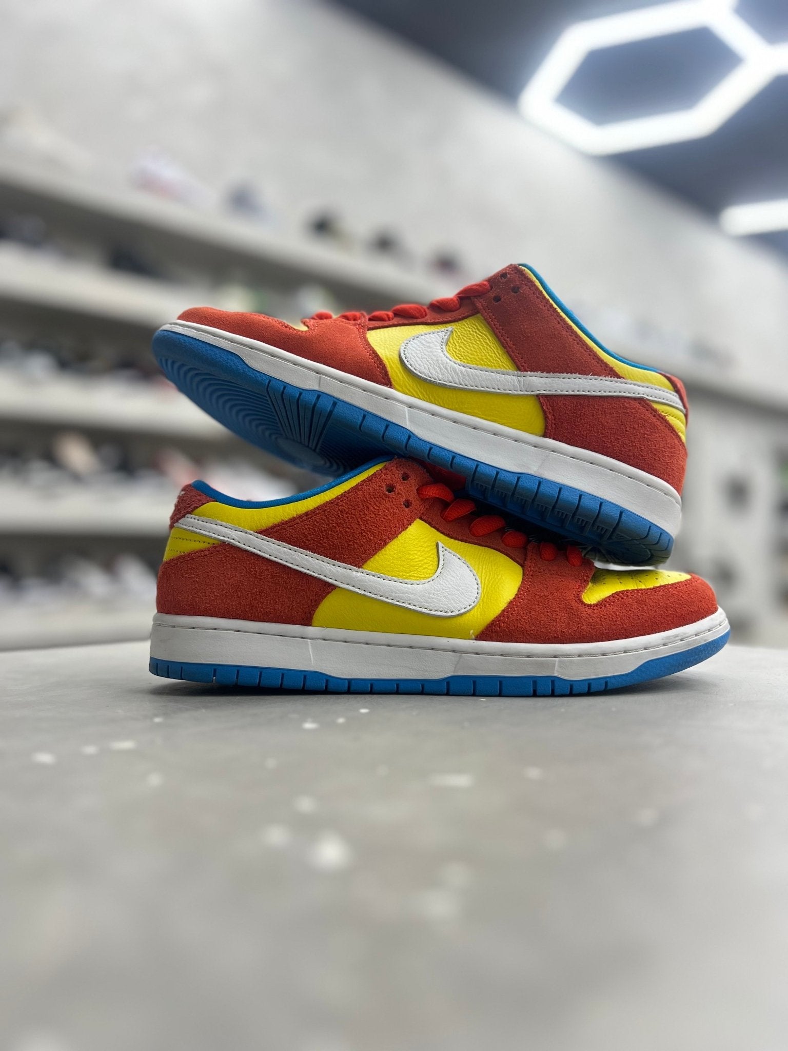 Nike SB Dunk Low Pro Bart Simpson Sz 9.5 (PREOWNED) (NO BOX) - Restock AveNike SB Dunk Low Pro Bart Simpson Sz 9.5 (PREOWNED) (NO BOX)Restock AveRestock Ave9.534421107Restock Ave
