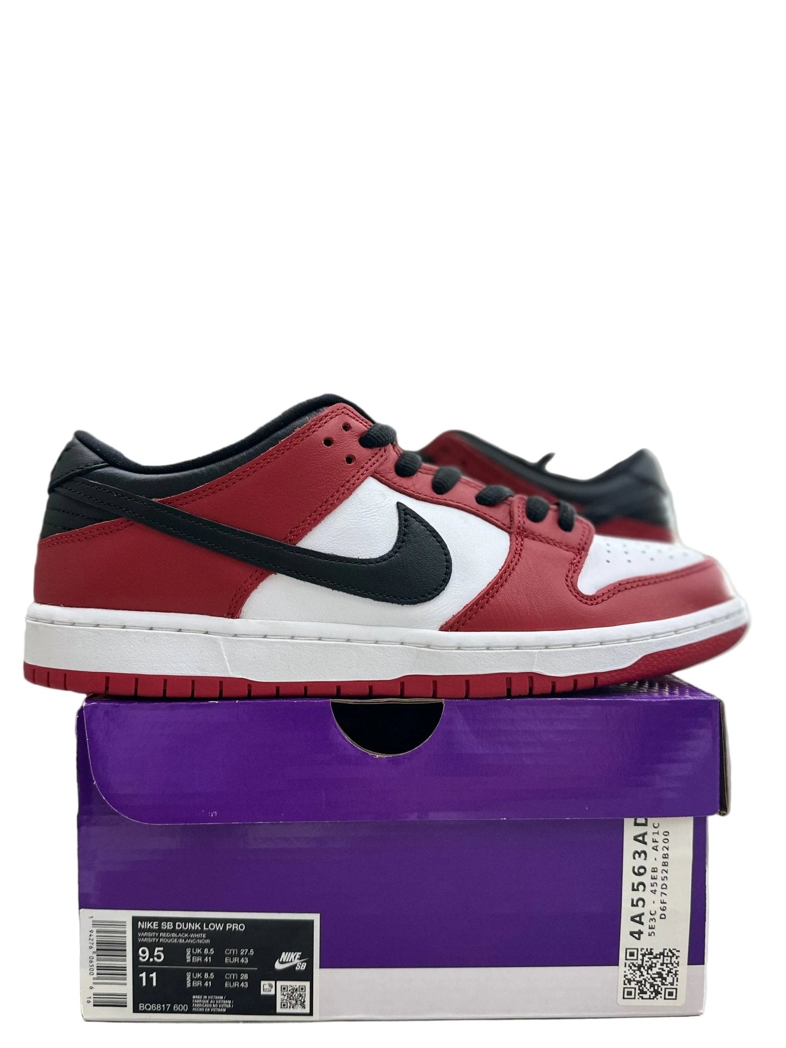 Nike SB Dunk Low Pro J-Pack Chicago Sz 9.5 (PREOWNED) - Restock AveNike SB Dunk Low Pro J-Pack Chicago Sz 9.5 (PREOWNED)Restock AveRestock Ave9.5Restock Ave