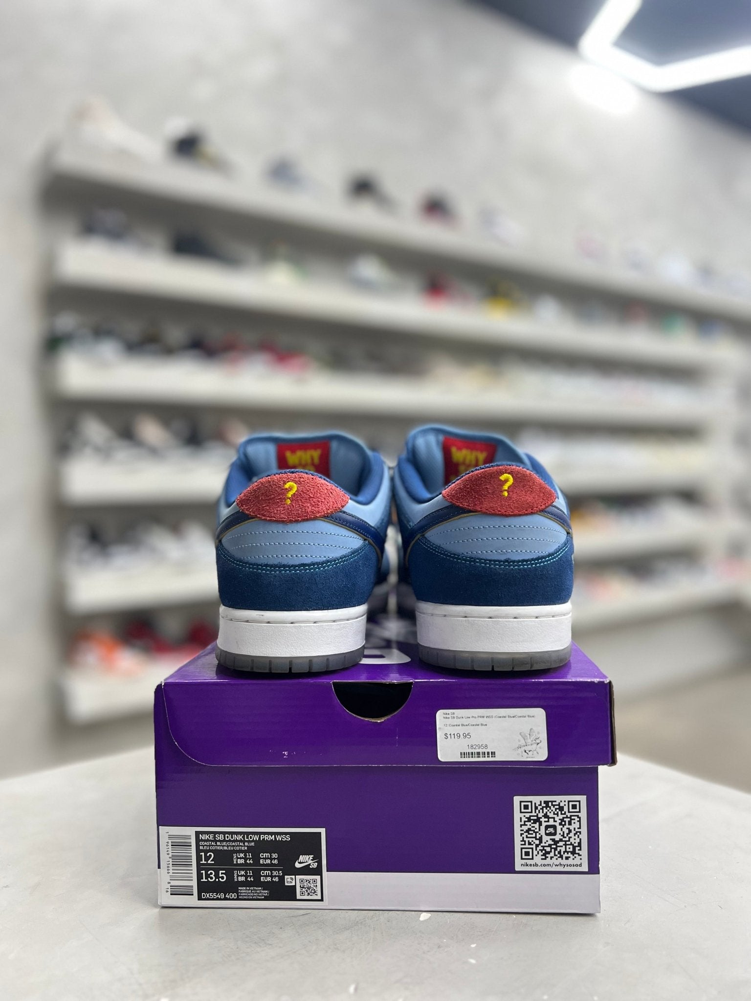 Nike SB Dunk Low Pro Why So Sad? Sz 12 (PREOWNED) - Restock AveNike SB Dunk Low Pro Why So Sad? Sz 12 (PREOWNED)Restock AveRestock Ave12Restock Ave