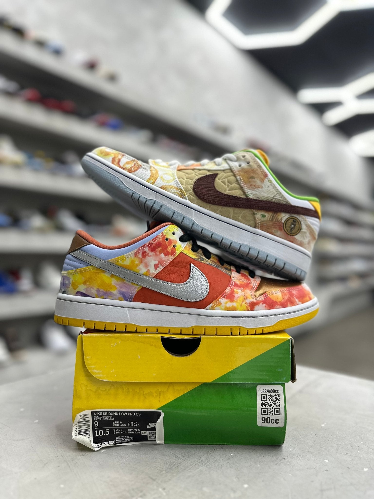 Nike SB Dunk Low Street Hawker Sz 9 (PREOWNED) - Restock AveNike SB Dunk Low Street Hawker Sz 9 (PREOWNED)Restock AveRestock Ave9Restock Ave