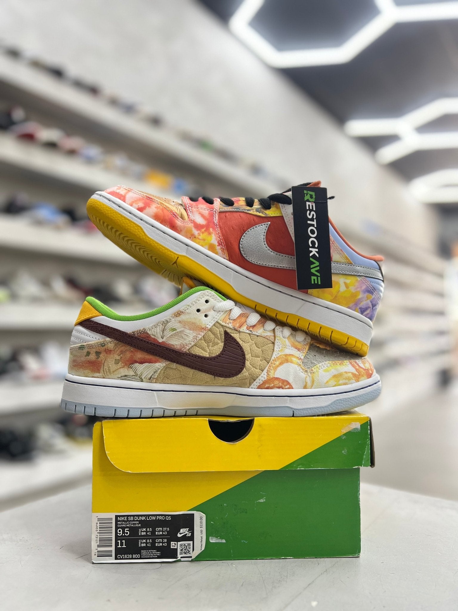 Nike SB Dunk Low Street Hawker Sz 9.5 (PREOWNED) - Restock AveNike SB Dunk Low Street Hawker Sz 9.5 (PREOWNED)Restock AveRestock Ave9.563435891Restock Ave