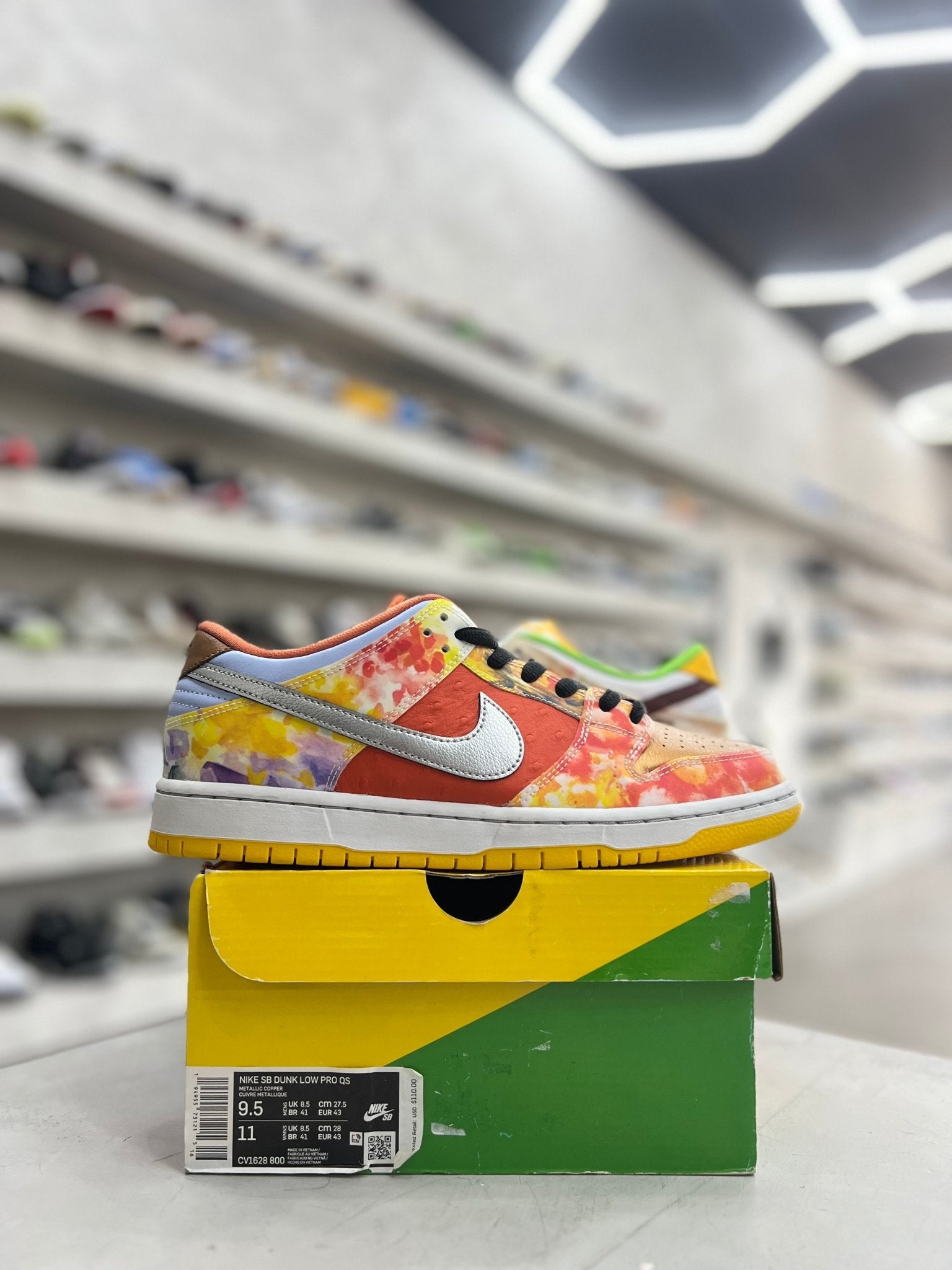 Nike SB Dunk Low Street Hawker Sz 9.5 (PREOWNED) - Restock AveNike SB Dunk Low Street Hawker Sz 9.5 (PREOWNED)Restock AveRestock Ave9.563435891Restock Ave