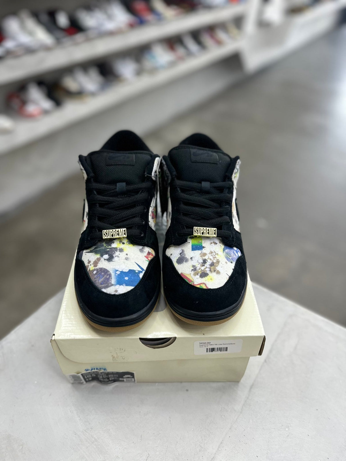 Nike SB Dunk Low Supreme Rammellzee as 10.5 (PREOWNED) - Restock AveNike SB Dunk Low Supreme Rammellzee as 10.5 (PREOWNED)Restock AveRestock Ave10.593098867Restock Ave