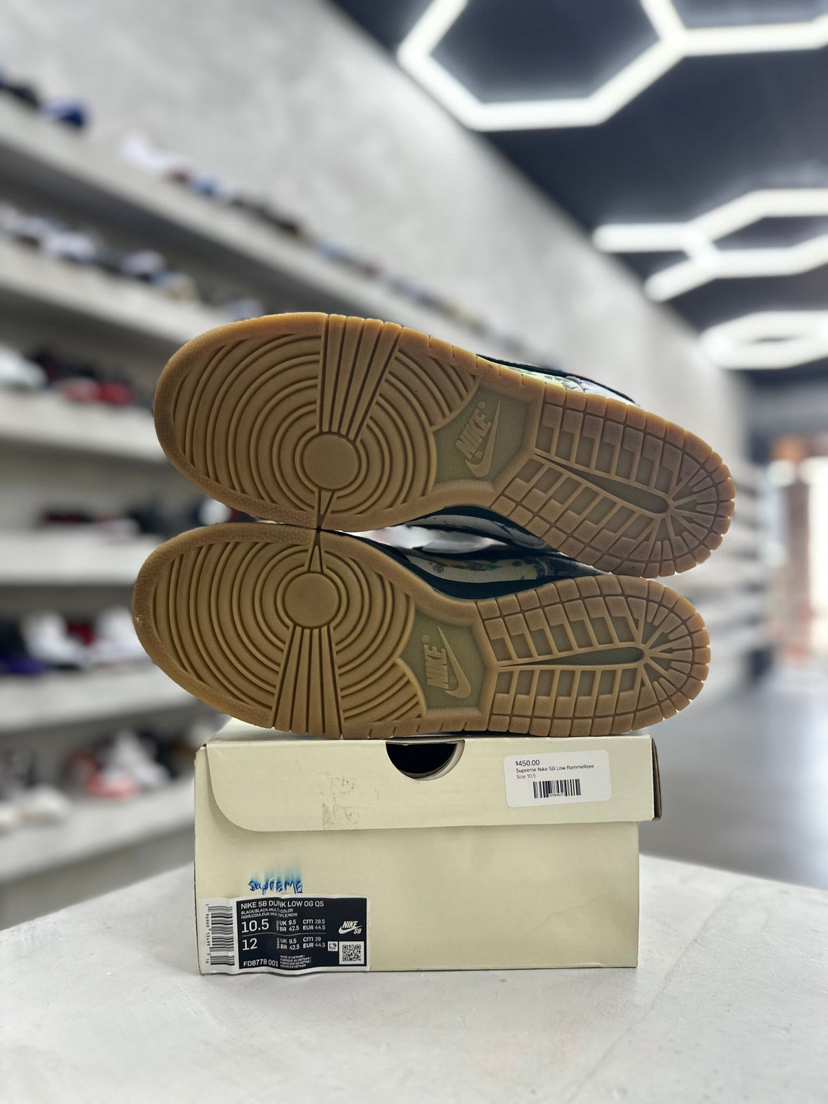 Nike SB Dunk Low Supreme Rammellzee as 10.5 (PREOWNED) - Restock AveNike SB Dunk Low Supreme Rammellzee as 10.5 (PREOWNED)Restock AveRestock Ave10.593098867Restock Ave