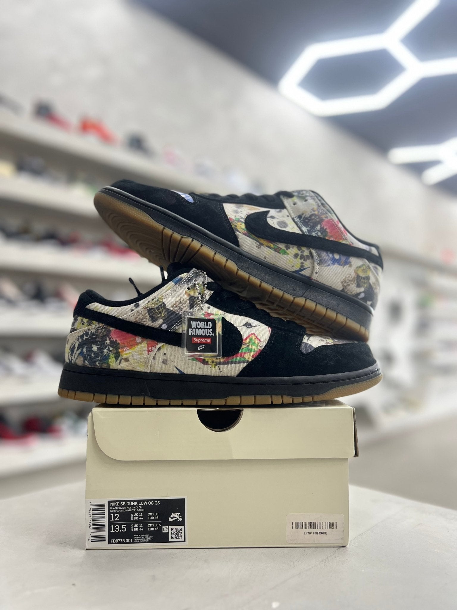 Nike SB Dunk Low Supreme Rammellzee Sz 12 (PREOWNED) - Restock AveNike SB Dunk Low Supreme Rammellzee Sz 12 (PREOWNED)Restock AveRestock Ave1282509171Restock Ave