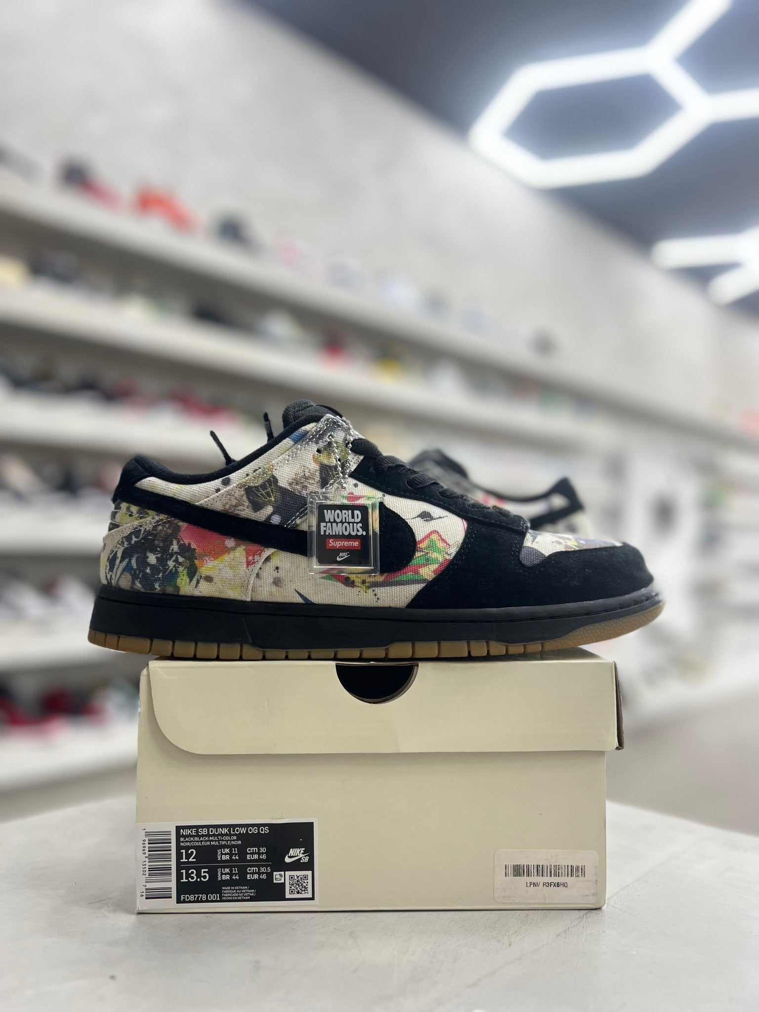 Nike SB Dunk Low Supreme Rammellzee Sz 12 (PREOWNED) - Restock AveNike SB Dunk Low Supreme Rammellzee Sz 12 (PREOWNED)Restock AveRestock Ave1282509171Restock Ave
