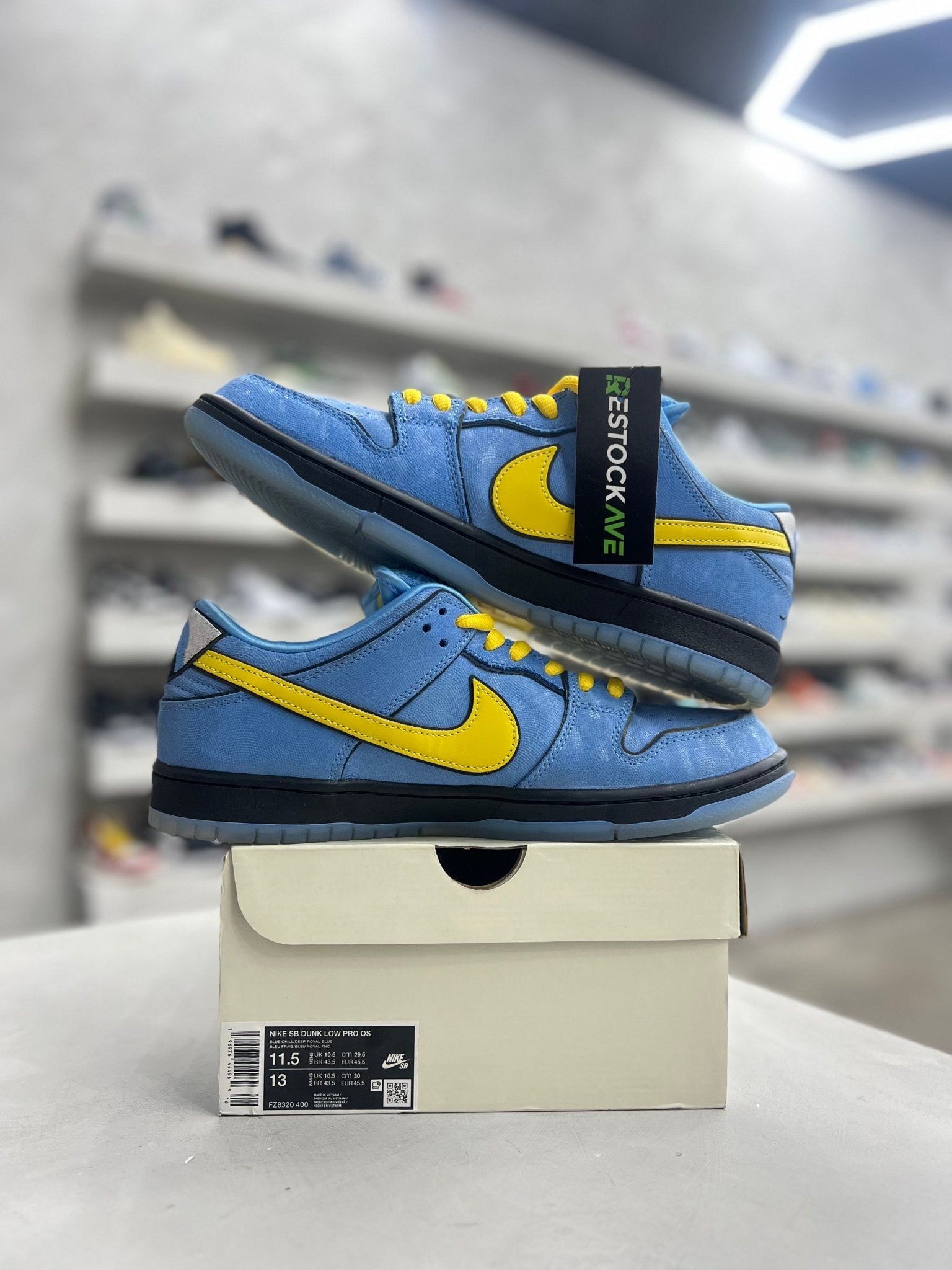 Nike SB Dunk Low The Powerpuff Girls Bubbles Sz 11.5 (PREOWNED) - Restock AveNike SB Dunk Low The Powerpuff Girls Bubbles Sz 11.5 (PREOWNED)Restock AveRestock Ave11.5Restock Ave