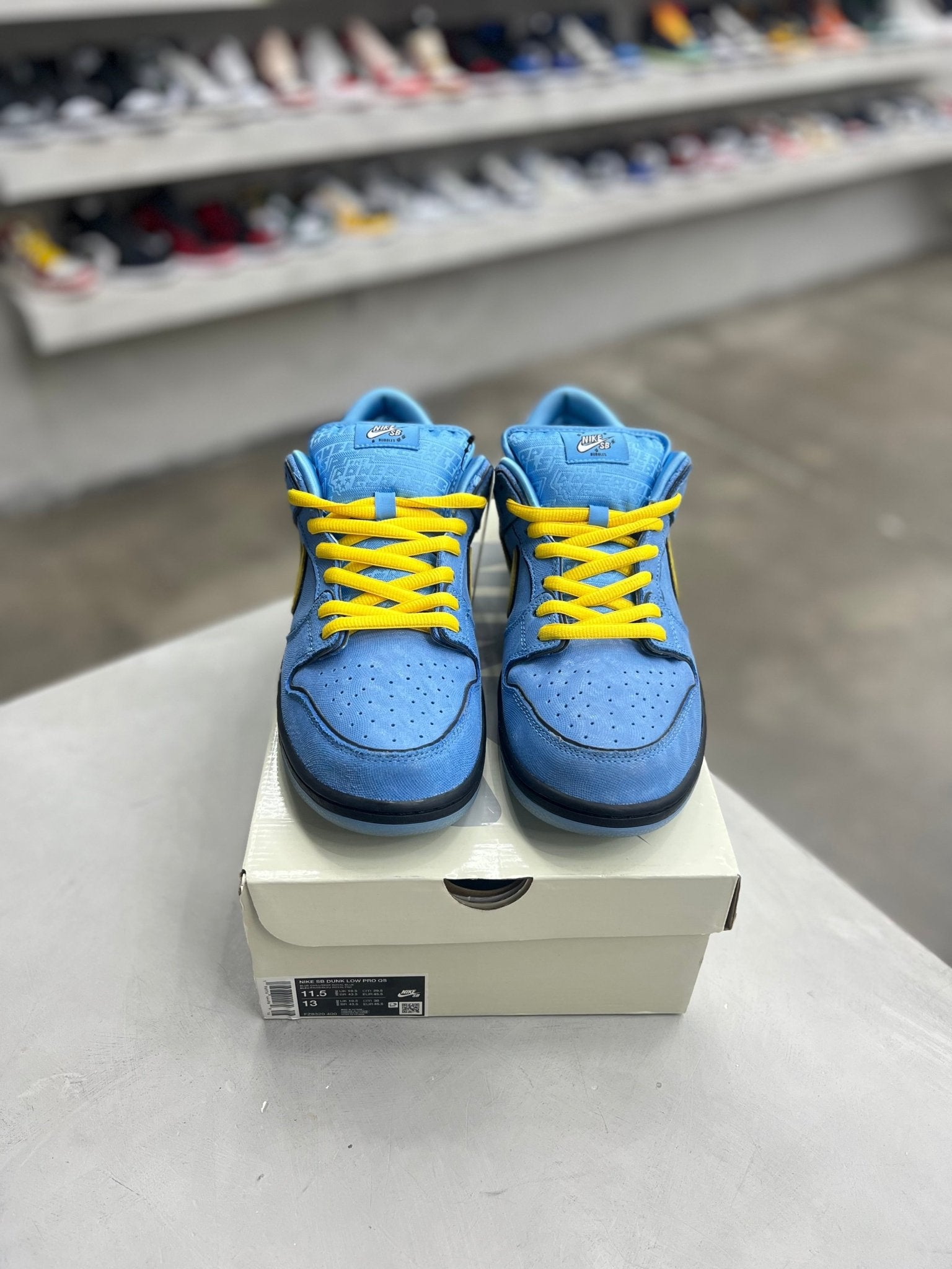 Nike SB Dunk Low The Powerpuff Girls Bubbles Sz 11.5 (PREOWNED) - Restock AveNike SB Dunk Low The Powerpuff Girls Bubbles Sz 11.5 (PREOWNED)Restock AveRestock Ave11.5Restock Ave