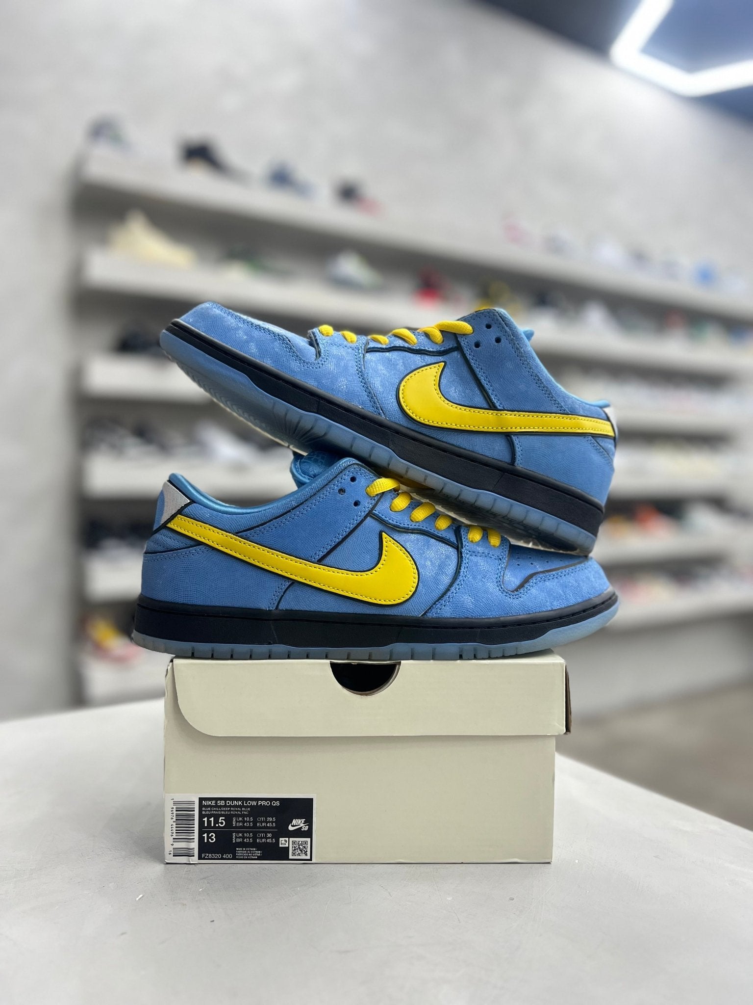 Nike SB Dunk Low The Powerpuff Girls Bubbles Sz 11.5 (PREOWNED) - Restock AveNike SB Dunk Low The Powerpuff Girls Bubbles Sz 11.5 (PREOWNED)Restock AveRestock Ave11.5Restock Ave