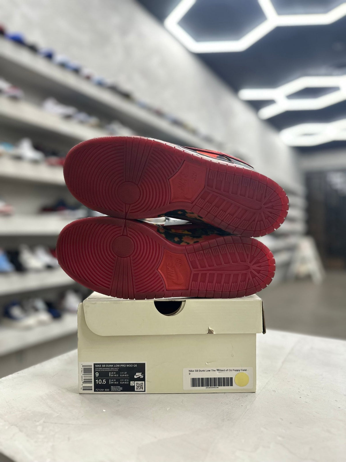 Nike SB Dunk Low The Wizard of Oz Poppy Field Sz 9 (PREOWNED) - Restock AveNike SB Dunk Low The Wizard of Oz Poppy Field Sz 9 (PREOWNED)Restock AveRestock Ave9Restock Ave