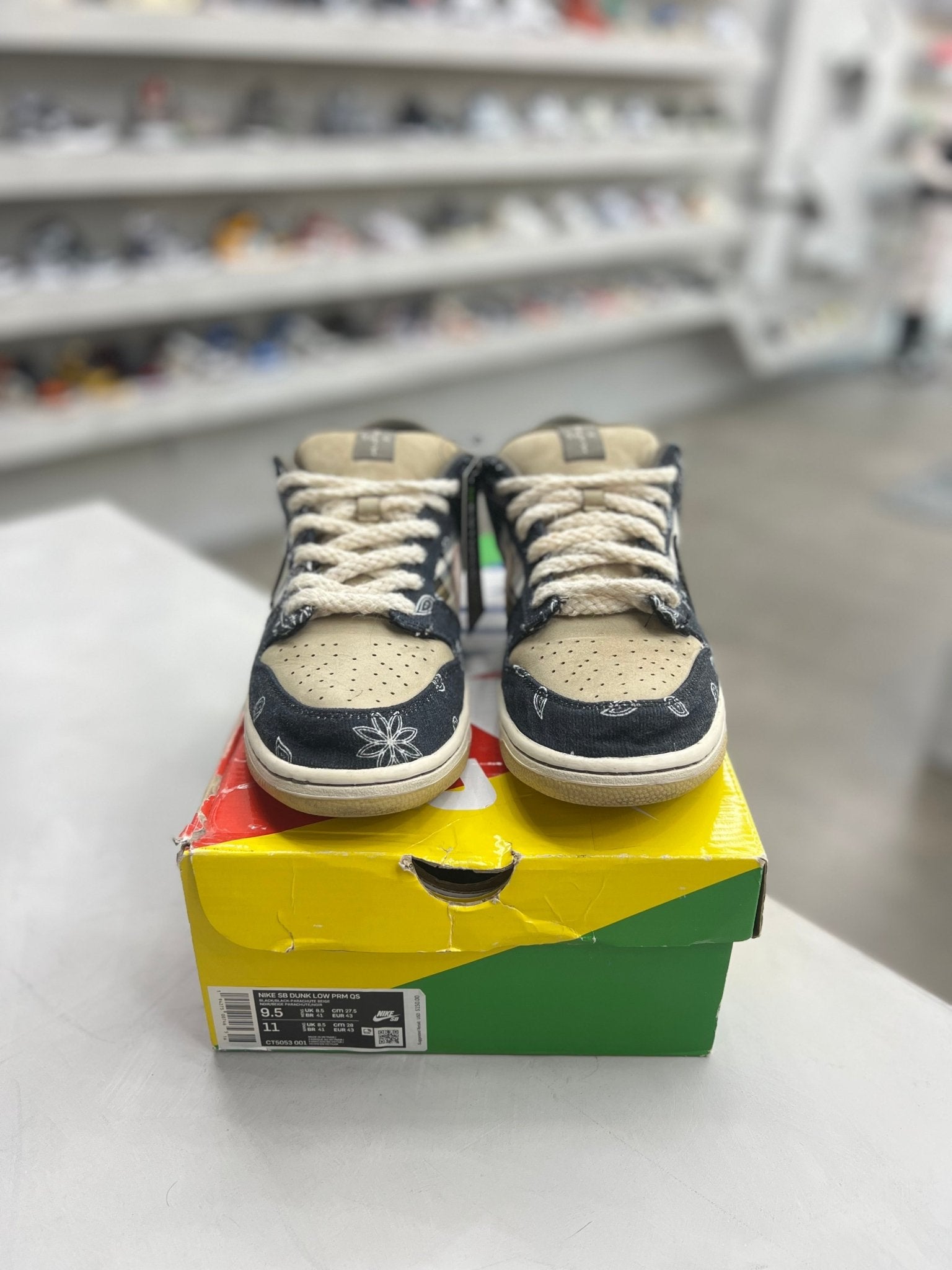 Nike SB Dunk Low Travis Scott Sz 9.5 (PREOWNED) - Restock AveNike SB Dunk Low Travis Scott Sz 9.5 (PREOWNED)Restock AveRestock Ave9.5Restock Ave