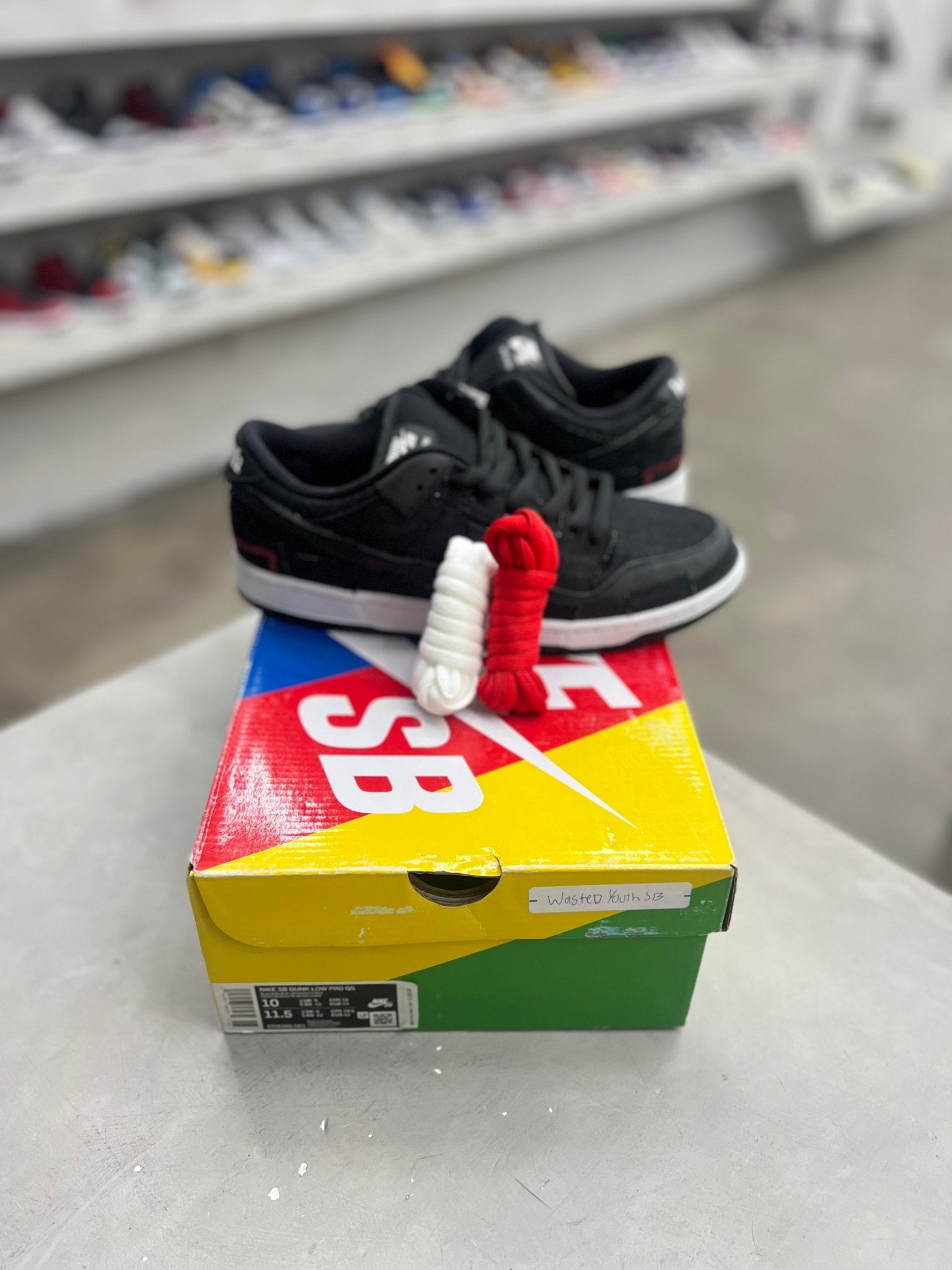 Nike SB Dunk Low Wasted Youth Sz 10 (PREOWNED) - Restock AveNike SB Dunk Low Wasted Youth Sz 10 (PREOWNED)Restock AveRestock Ave10Restock Ave