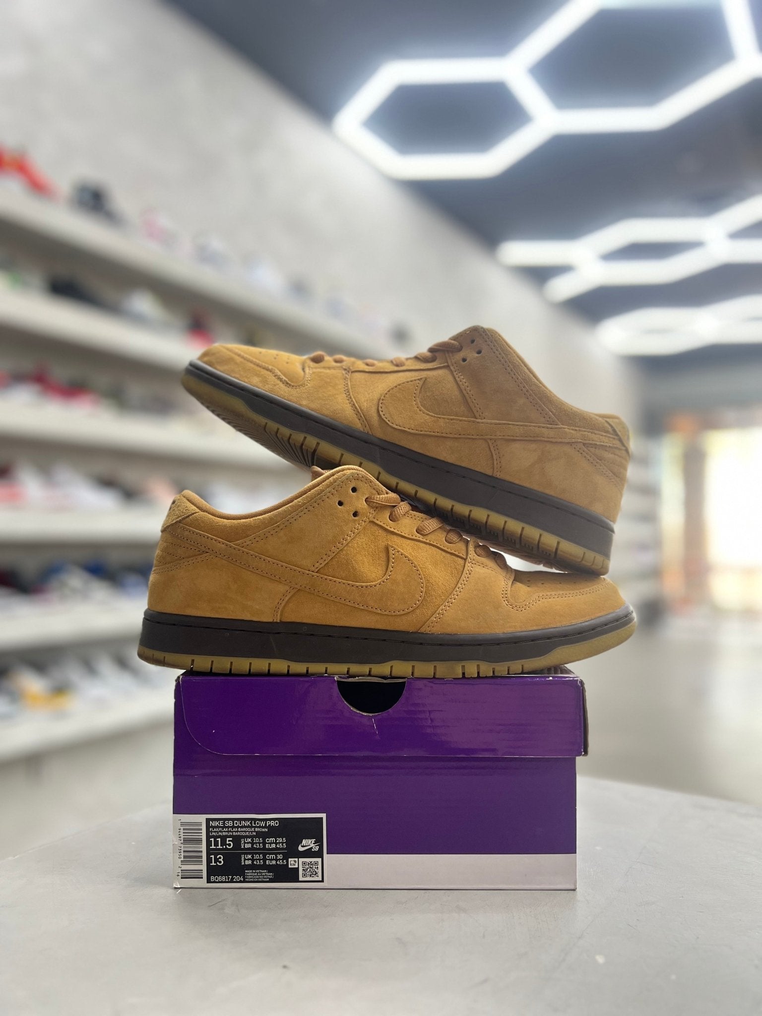 Nike SB Dunk Low Wheat Sz 11.5 (PREOWNED) - Restock AveNike SB Dunk Low Wheat Sz 11.5 (PREOWNED)Restock AveRestock Ave11.5Restock Ave