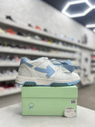 OFF - WHITE Out Of Office 0OO 30 MM Low Tops White Light Blue Sz 10 (PREOWNED) - Restock AveOFF - WHITE Out Of Office 0OO 30 MM Low Tops White Light Blue Sz 10 (PREOWNED)Restock AveRestock Ave1080973939Restock Ave