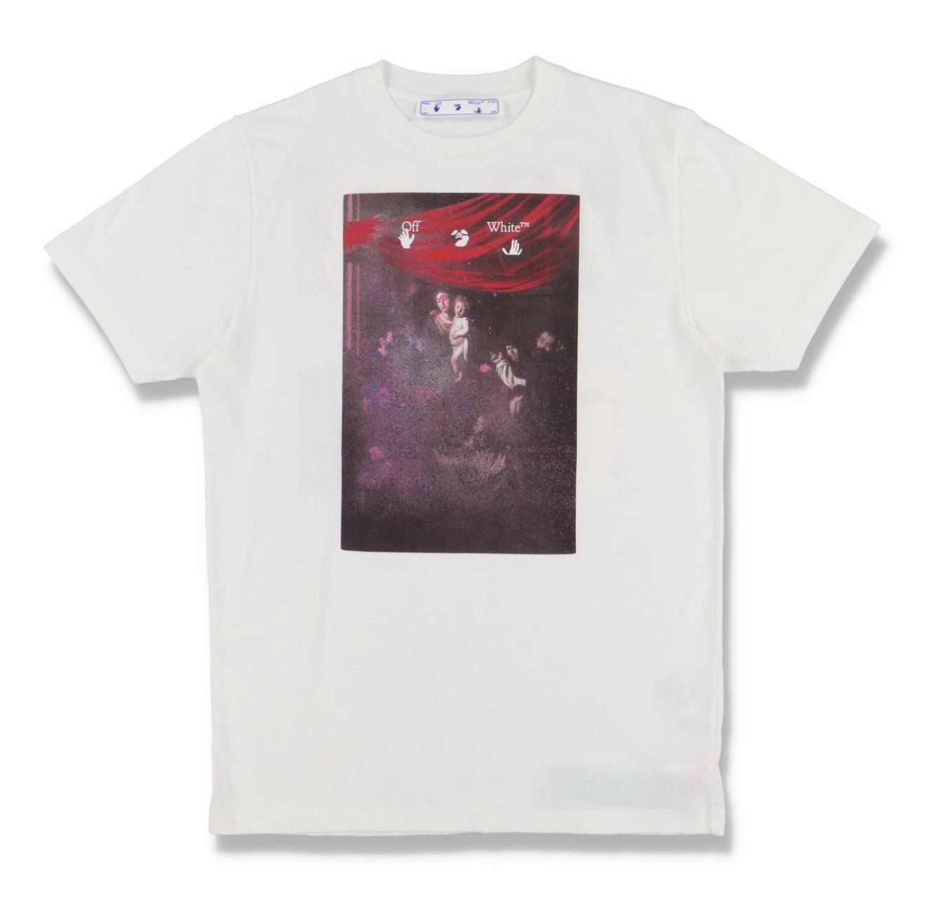 Off - White Sprayed Caravaggio Arrows White T-Shirt (PREOWNED) - Restock AveOff - White Sprayed Caravaggio Arrows White T-Shirt (PREOWNED)Restock AveRestock AveS40643955Restock Ave