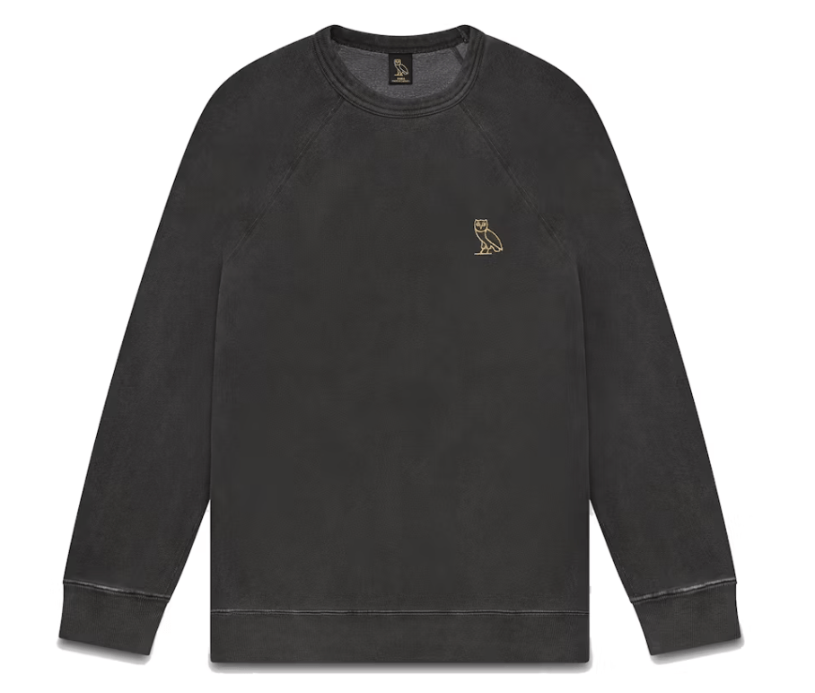 OVO Garment Dye Crewneck (FW21) Black - Restock AveOVO Garment Dye Crewneck (FW21) BlackRestock AveRestock AveM40927091Restock Ave