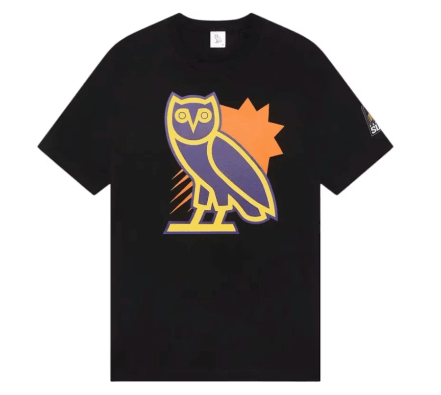 OVO x NBA Phoenix Suns OG Owl T-shirt Black - Restock AveOVO x NBA Phoenix Suns OG Owl T-shirt BlackRestock AveRestock AveL84068211Restock Ave