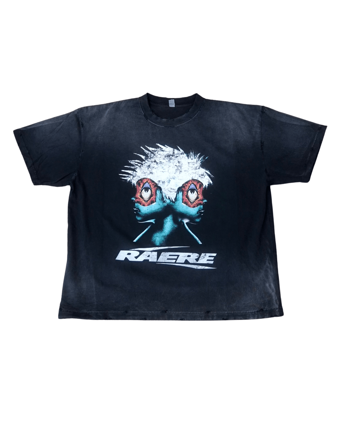 Raere Twins Washed Black Faded T-Shirt - Restock AveRaere Twins Washed Black Faded T-ShirtRestock AveRestock AveSRestock Ave