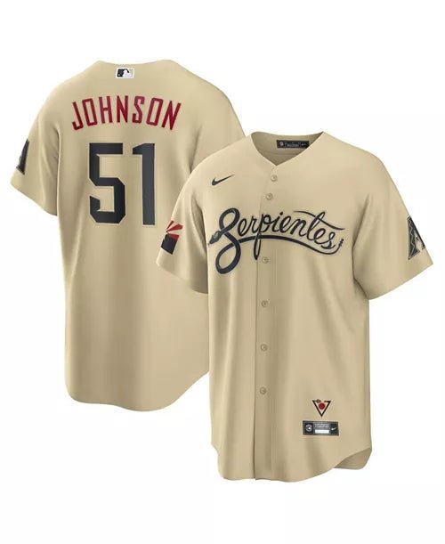 Randy Johnson Gold Arizona Diamondbacks City Connect Jersey - Restock AveRandy Johnson Gold Arizona Diamondbacks City Connect JerseyRestock AveRestock AveXL33456243Restock Ave