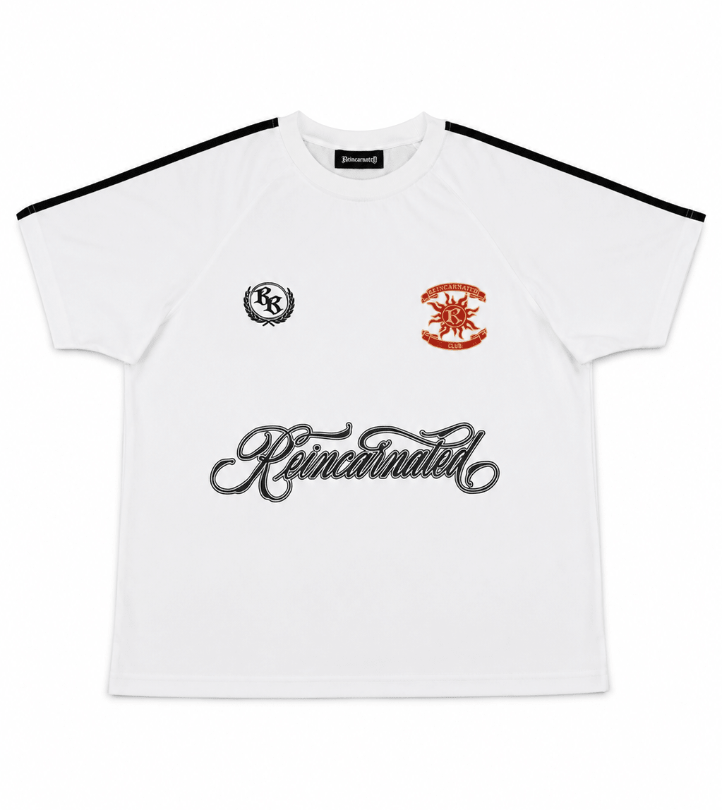 REINCARNATED CLUB 07 WHITE JERSEY - Restock AveREINCARNATED CLUB 07 WHITE JERSEYRestock AveRestock AveS40878963Restock Ave
