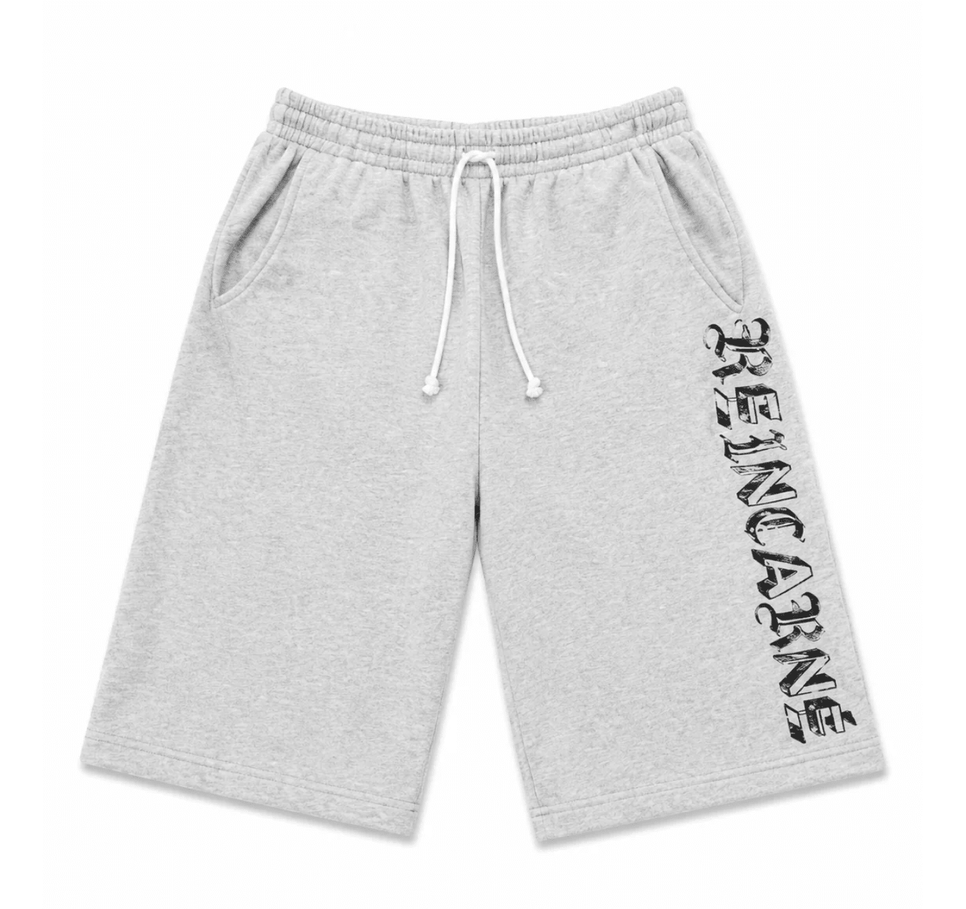 REINCARNATED REINCARNÉ SWEATSHORTS ASH/BLACK - Restock AveREINCARNATED REINCARNÉ SWEATSHORTS ASH/BLACKRestock AveRestock AveS59842163Restock Ave
