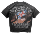 Represent Iron Maiden Steed T-shirt Stained Black - Restock AveRepresent Iron Maiden Steed T-shirt Stained BlackRestock AveRestock AveL53628787Restock Ave