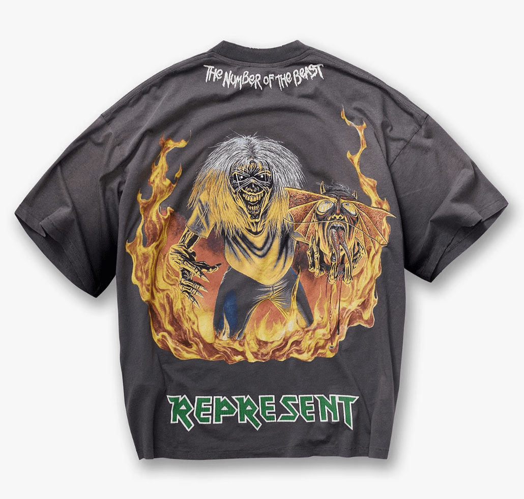 Represent X Iron Maiden Number Of Beast T-Shirt - Restock AveRepresent X Iron Maiden Number Of Beast T-ShirtRestock AveRestock AveL56577907Restock Ave