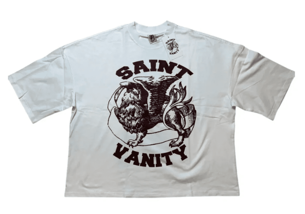 Saint Vanity Griffin Tee White/Brown - Restock AveSaint Vanity Griffin Tee White/BrownRestock AveRestock AveXL32757107Restock Ave
