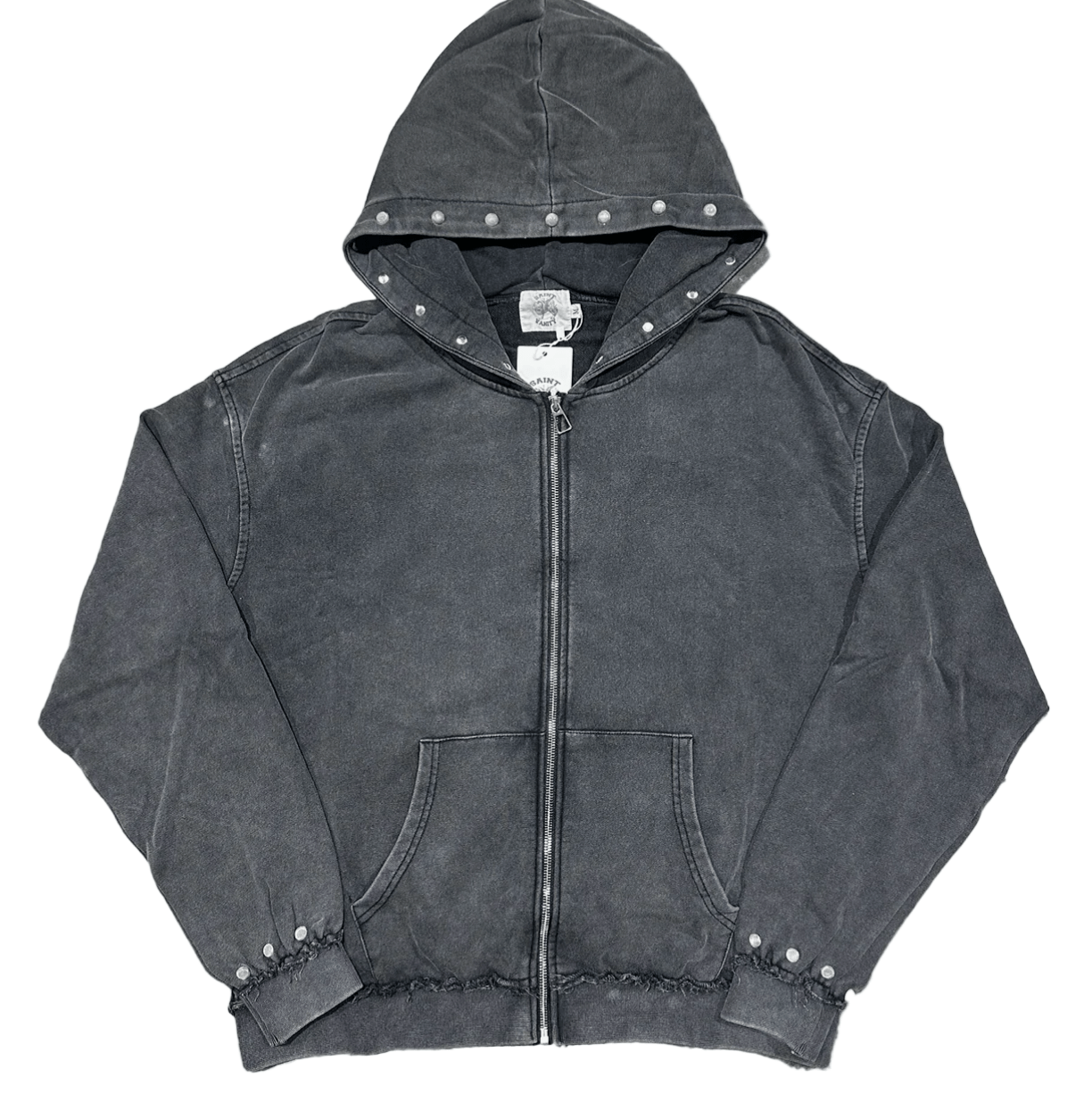 Saint Vanity Terry Zip Up Dark Grey - Restock AveSaint Vanity Terry Zip Up Dark GreyRestock AveRestock AveS84875635Restock Ave