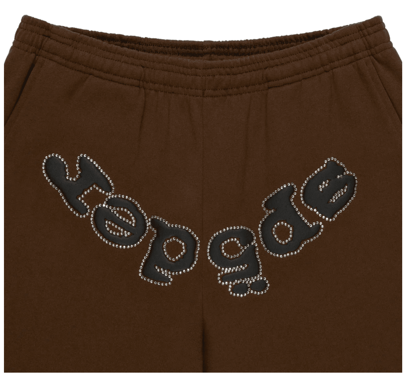 SP5DER RHINESTONE OG LOGO BROWN SWEATPANT - Restock AveSP5DER RHINESTONE OG LOGO BROWN SWEATPANTRestock AveRestock AveL15924851Restock Ave