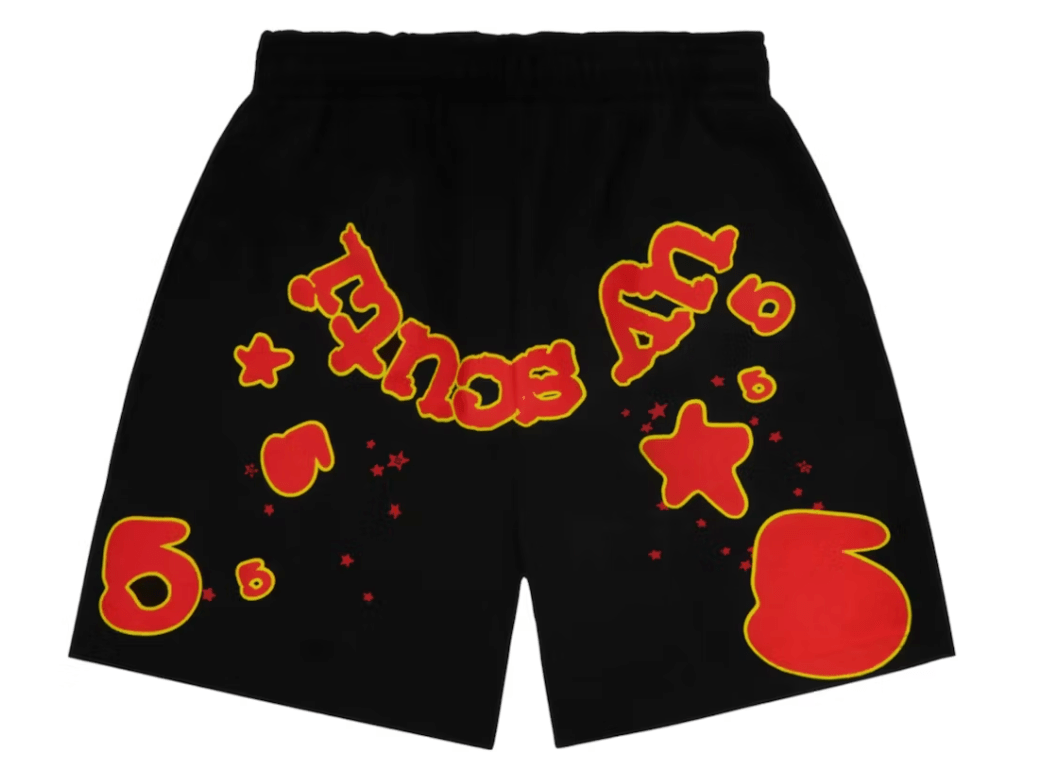 Sp5der x UY SCUTI Shorts Black/Red - Restock AveSp5der x UY SCUTI Shorts Black/RedRestock AveRestock AveL94488435Restock Ave