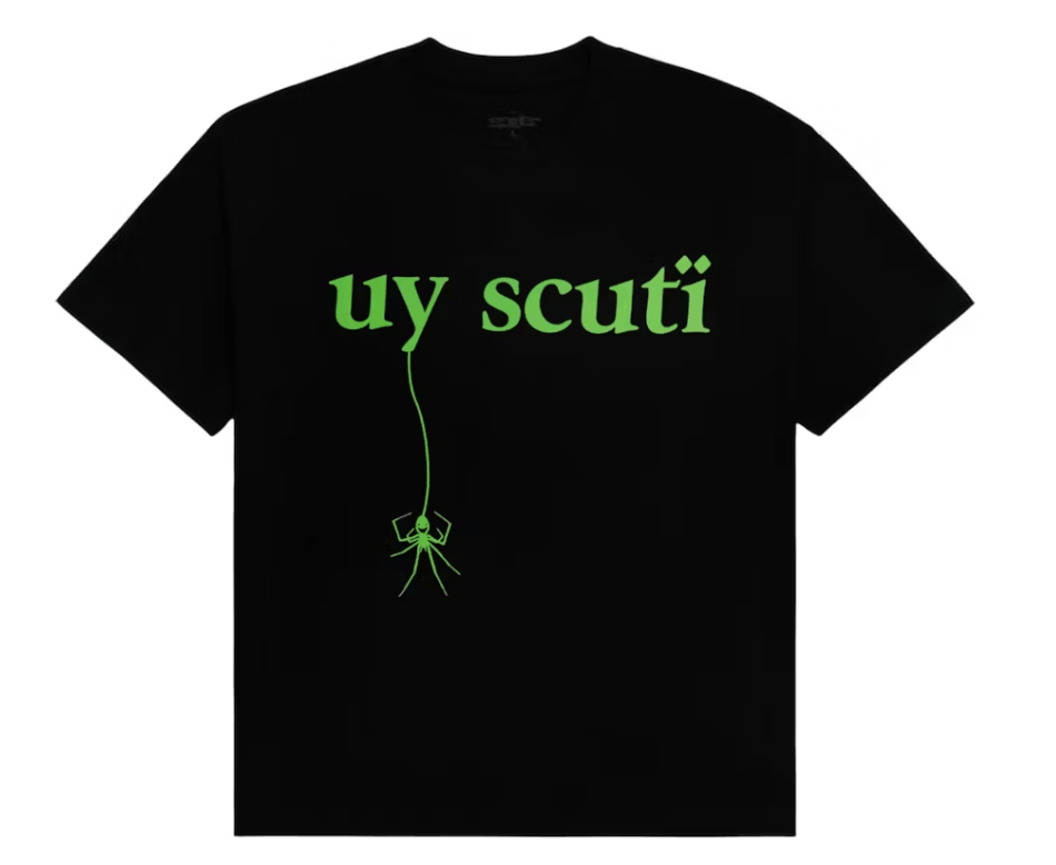 Sp5der x UY SCUTI Tee Black/Green - Restock AveSp5der x UY SCUTI Tee Black/GreenRestock AveRestock AveM29867635Restock Ave
