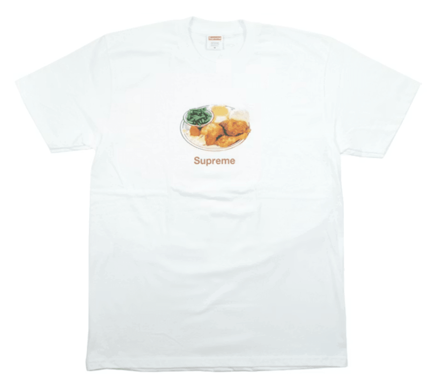 Supreme Chicken Dinner Tee White - Restock AveSupreme Chicken Dinner Tee WhiteRestock AveRestock AveM11958131Restock Ave