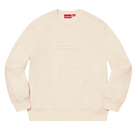 Supreme Cutout Logo Crewneck Natural - Restock AveSupreme Cutout Logo Crewneck NaturalRestock AveRestock AveLRestock Ave