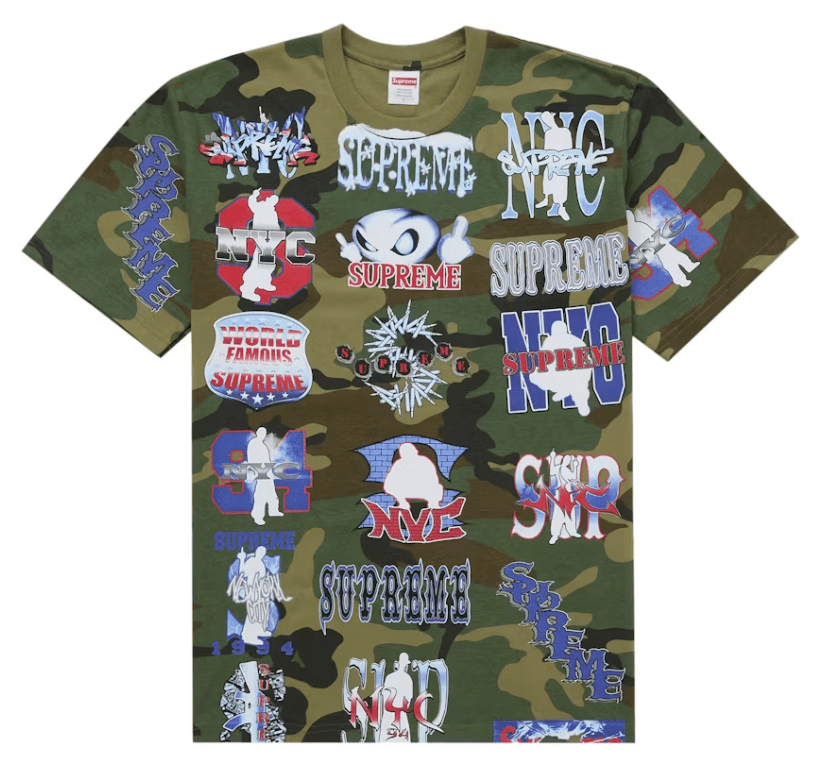Supreme Flash Tee Woodland Camo - Restock AveSupreme Flash Tee Woodland CamoRestock AveRestock AveM31540851Restock Ave