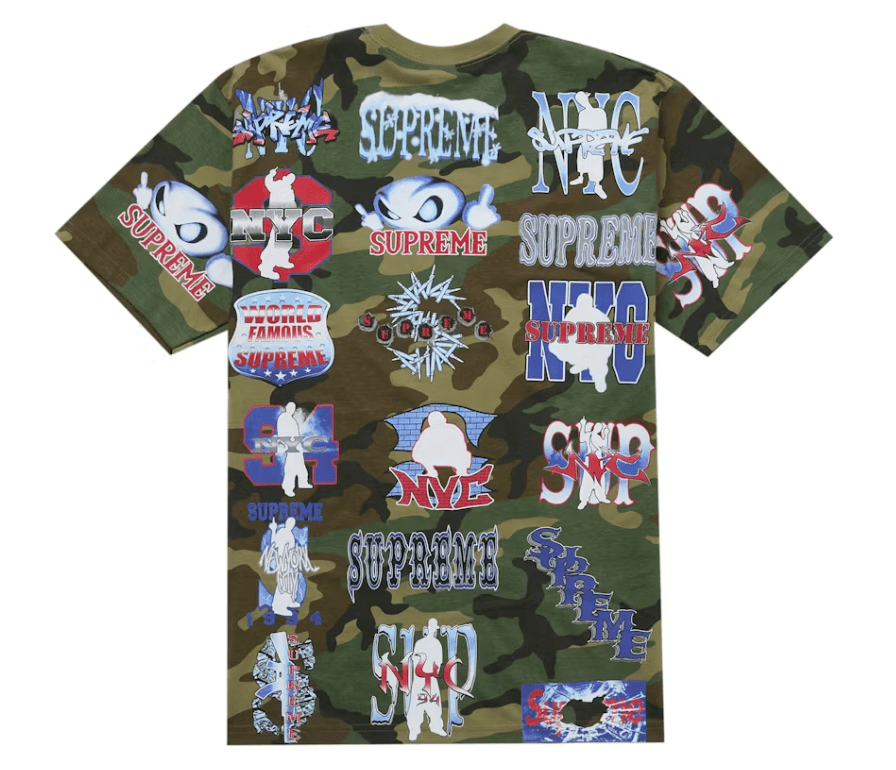 Supreme Flash Tee Woodland Camo - Restock AveSupreme Flash Tee Woodland CamoRestock AveRestock AveM31540851Restock Ave