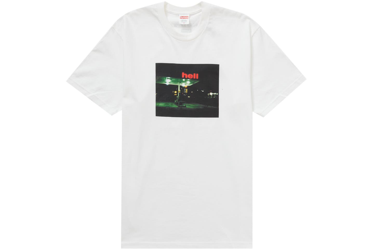 Supreme Hell Tee White - Restock AveSupreme Hell Tee WhiteRestock AveRestock AveLRestock Ave