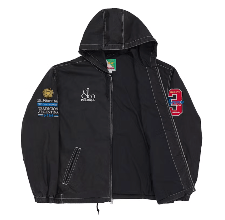 Supreme La Martina Lightweight Hooded Jacket Black - Restock AveSupreme La Martina Lightweight Hooded Jacket BlackRestock AveRestock AveXL27065459Restock Ave