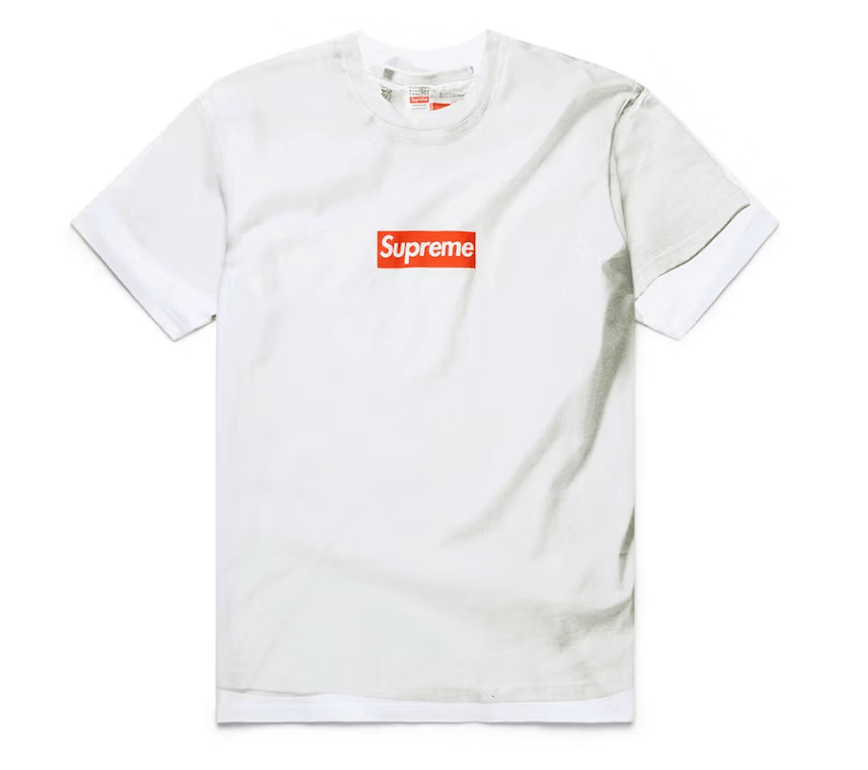 Supreme MM6 Maison Margiela Box Logo Tee White – Restock Ave Supreme MM6 Maison Margiela Box Logo Tee White – Restock Ave