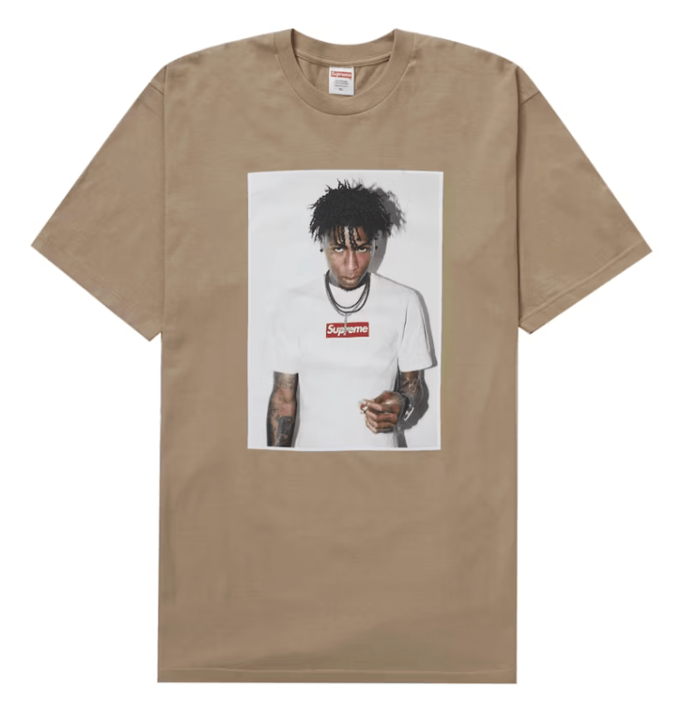 Supreme NBA Youngboy Tee Khaki - Restock AveSupreme NBA Youngboy Tee KhakiRestock AveRestock AveL21810291Restock Ave