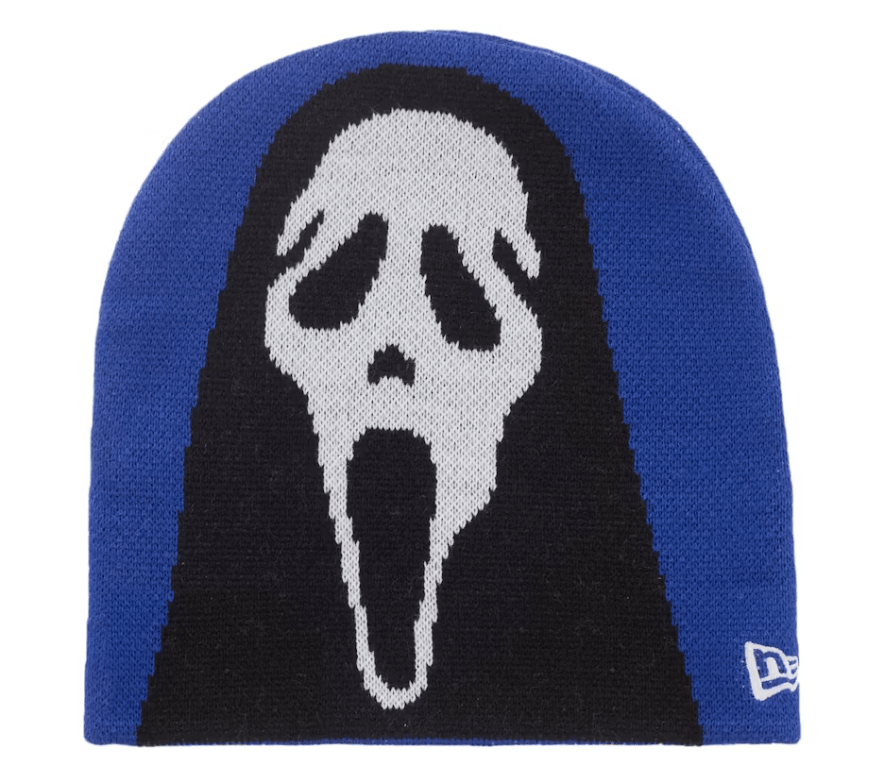 Supreme New Era Ghostface Beanie Blue - Restock AveSupreme New Era Ghostface Beanie BlueRestock AveRestock Ave80198515Restock Ave