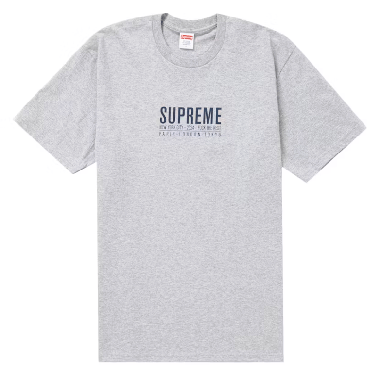 Supreme Paris Tee Heather Grey - Restock AveSupreme Paris Tee Heather GreyRestock AveRestock AveL22891635Restock Ave