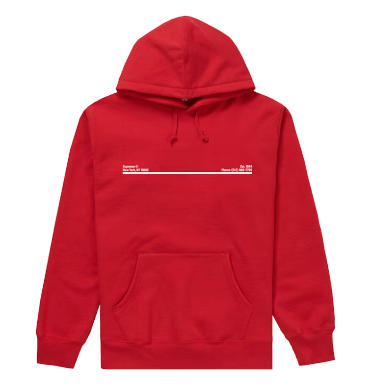 Supreme Shop Hooded Sweatshirt Red New York City - Restock AveSupreme Shop Hooded Sweatshirt Red New York CityRestock AveRestock AveXL81125491Restock Ave